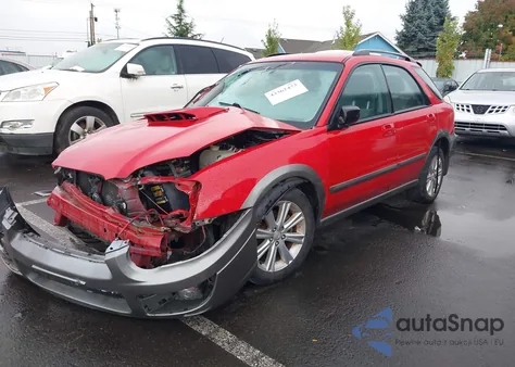 2004 Subaru Impreza Outback Sport из США, поврежденный, VIN JF1GG685X4G806296